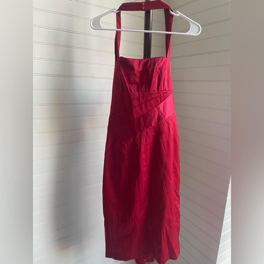 Maggy London Scarlet Halter Dress